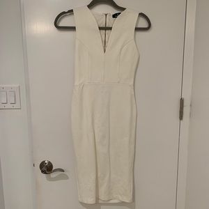 Plain white lulu dress